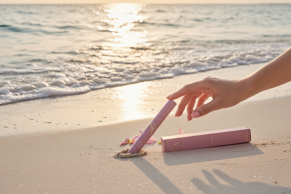 SKA Nails – coucher de soleil plage